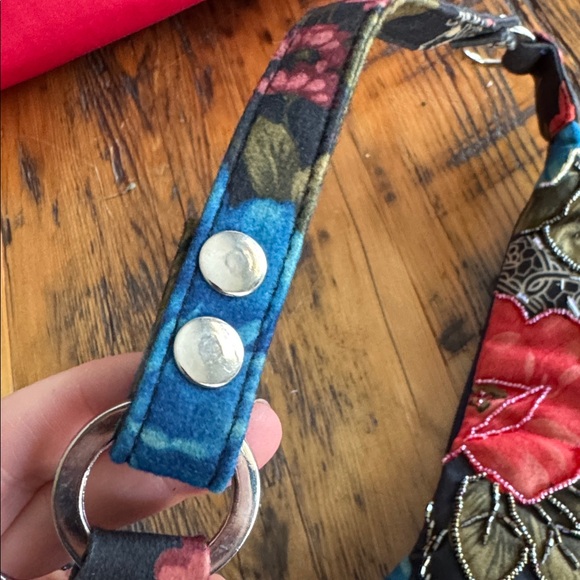 FLORAL BEADED BAG - Picture 4 of 7